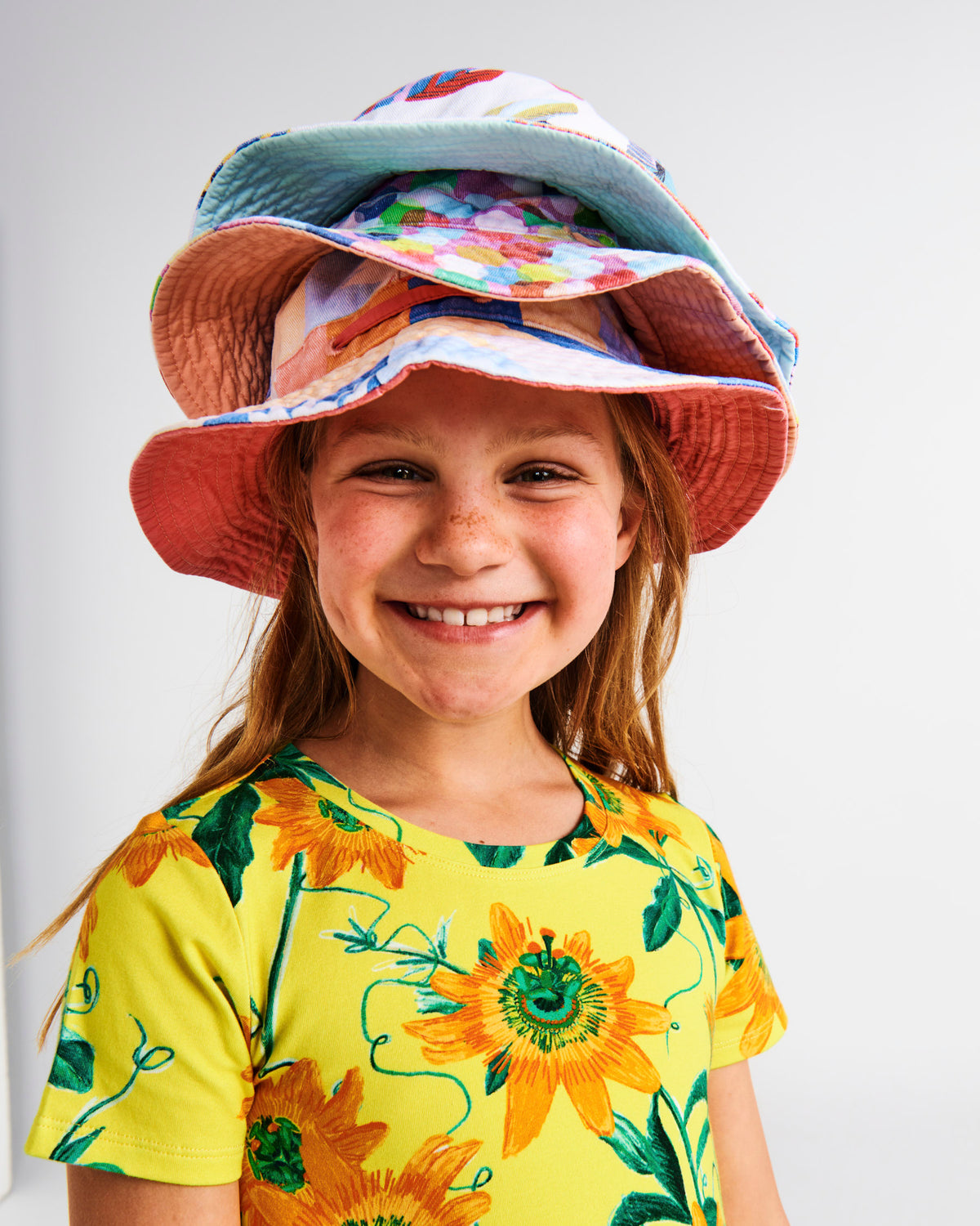 Confetti Pink Beach Hat - Kip&Co