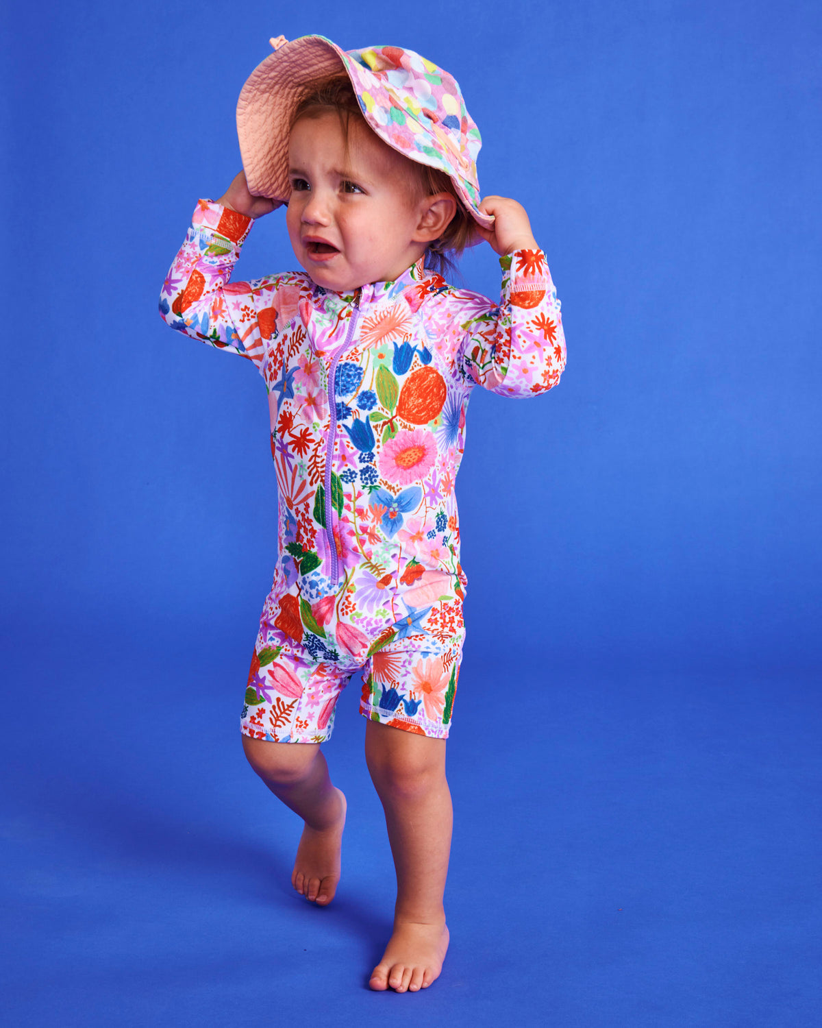 Confetti Pink Beach Hat - Kip&Co