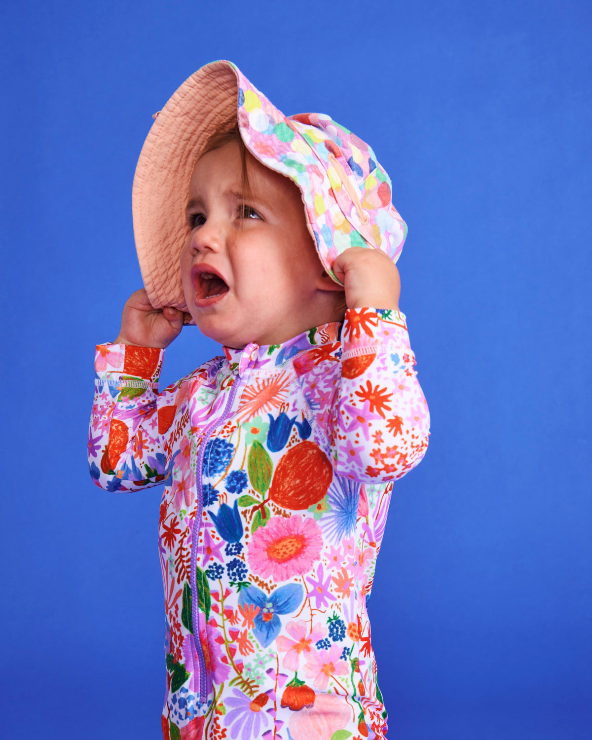 Confetti Pink Beach Hat - Kip&Co