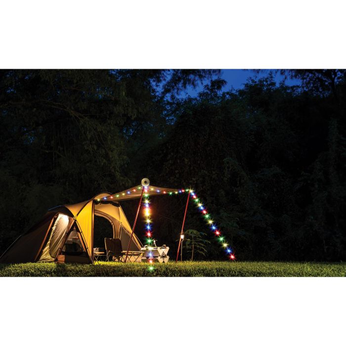 Retractable String Lights - Rainbow