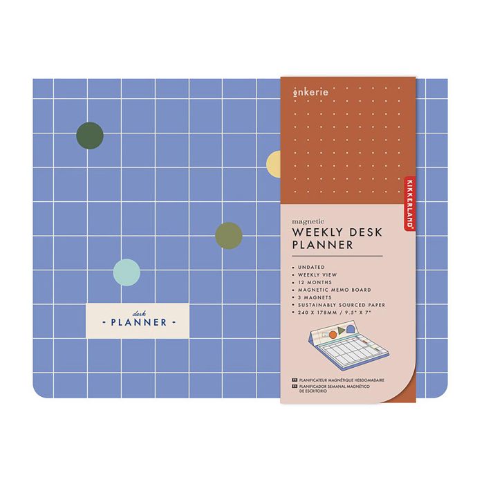 Magnetic Weekly Desk Planner