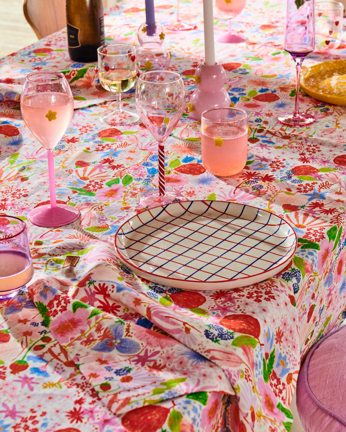 Meandering Meadow Linen 4P Napkin Set - Kip&Co