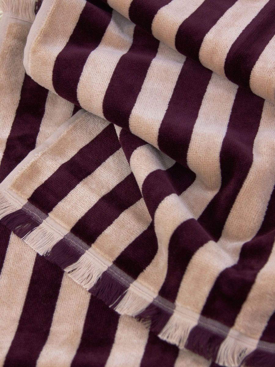 Palma Stripe Beach Towel