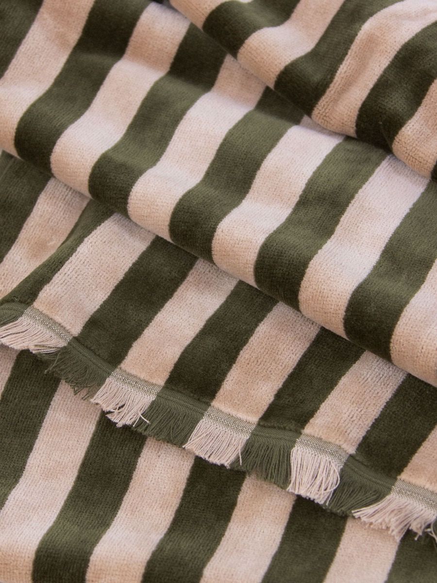Palma Stripe Hand Towel