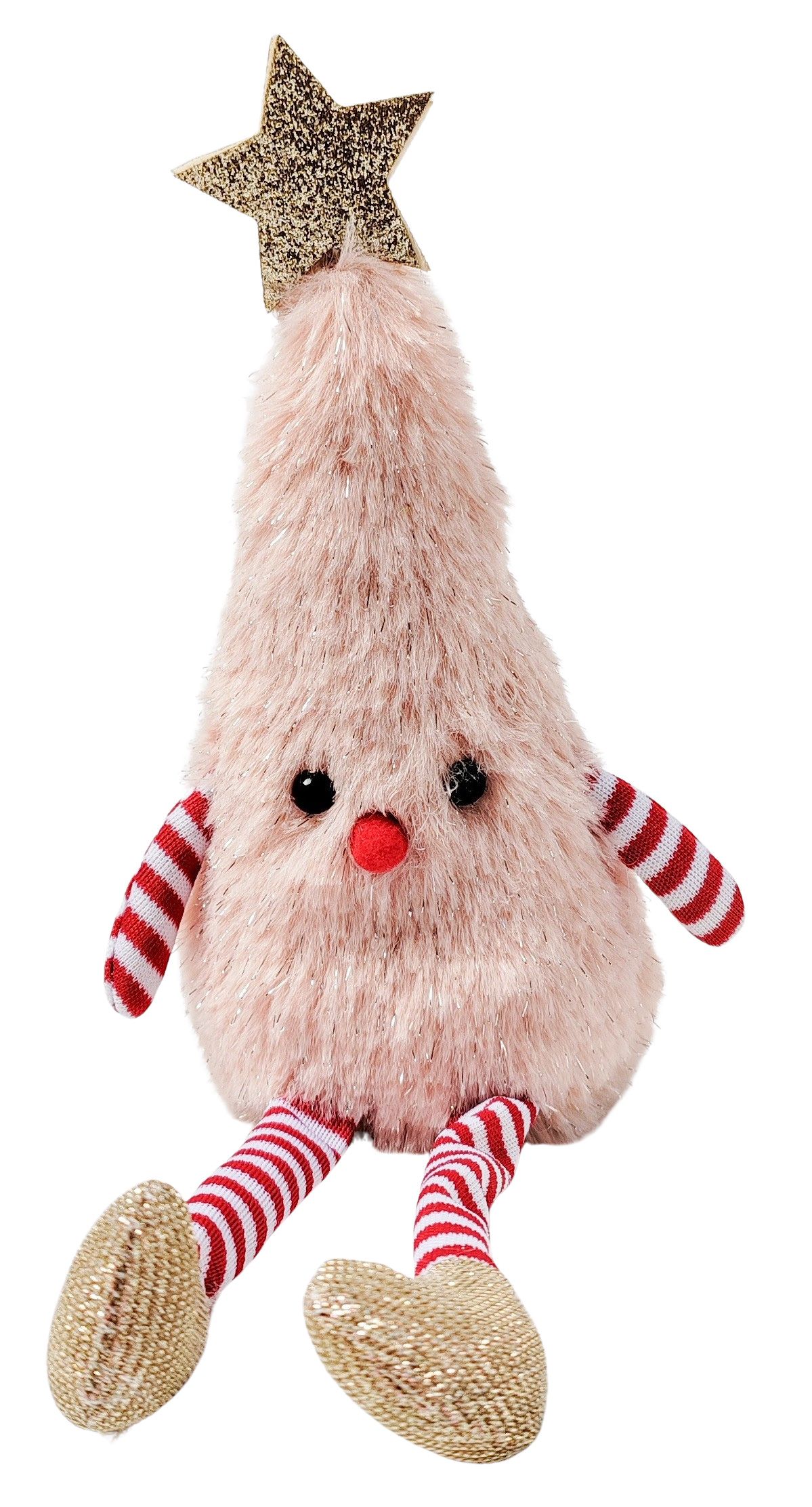 Fluffy Christmas Tree Sitting Decoration