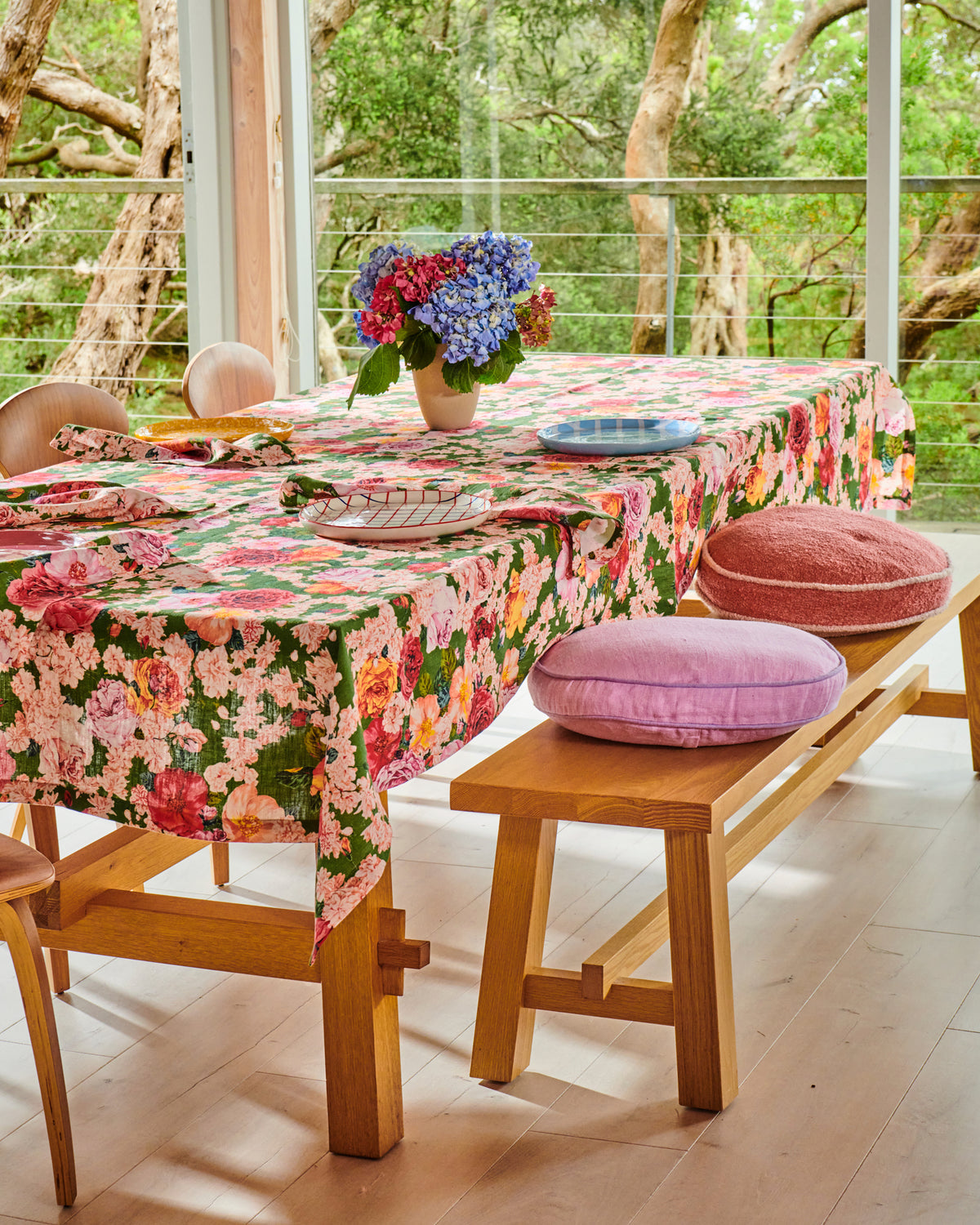 Rose Garden Linen 4P Napkin Set - Kip&Co