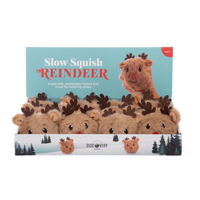 Slow Squish Ball Reindeer