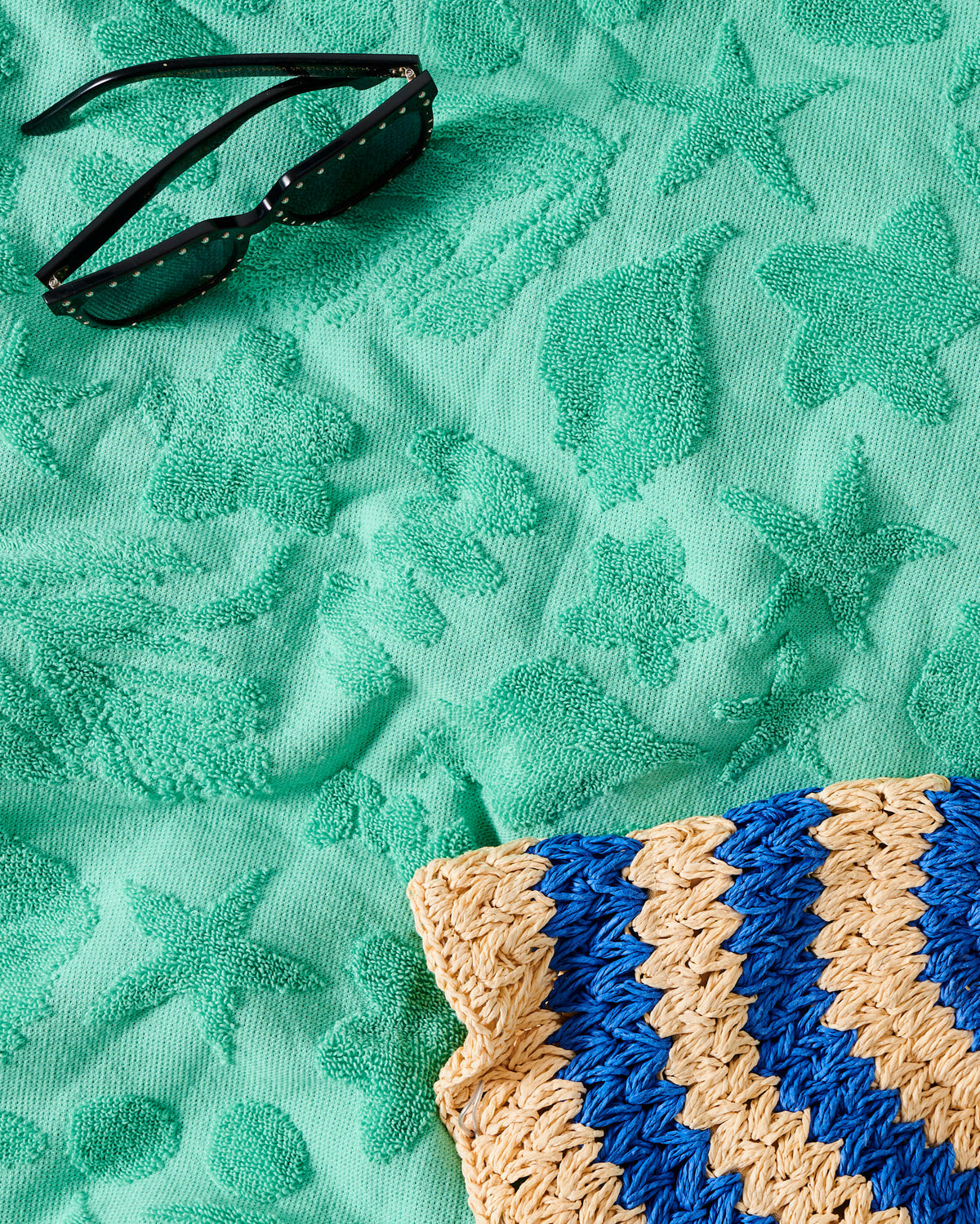 Jade RockPool Terry Bath Towel