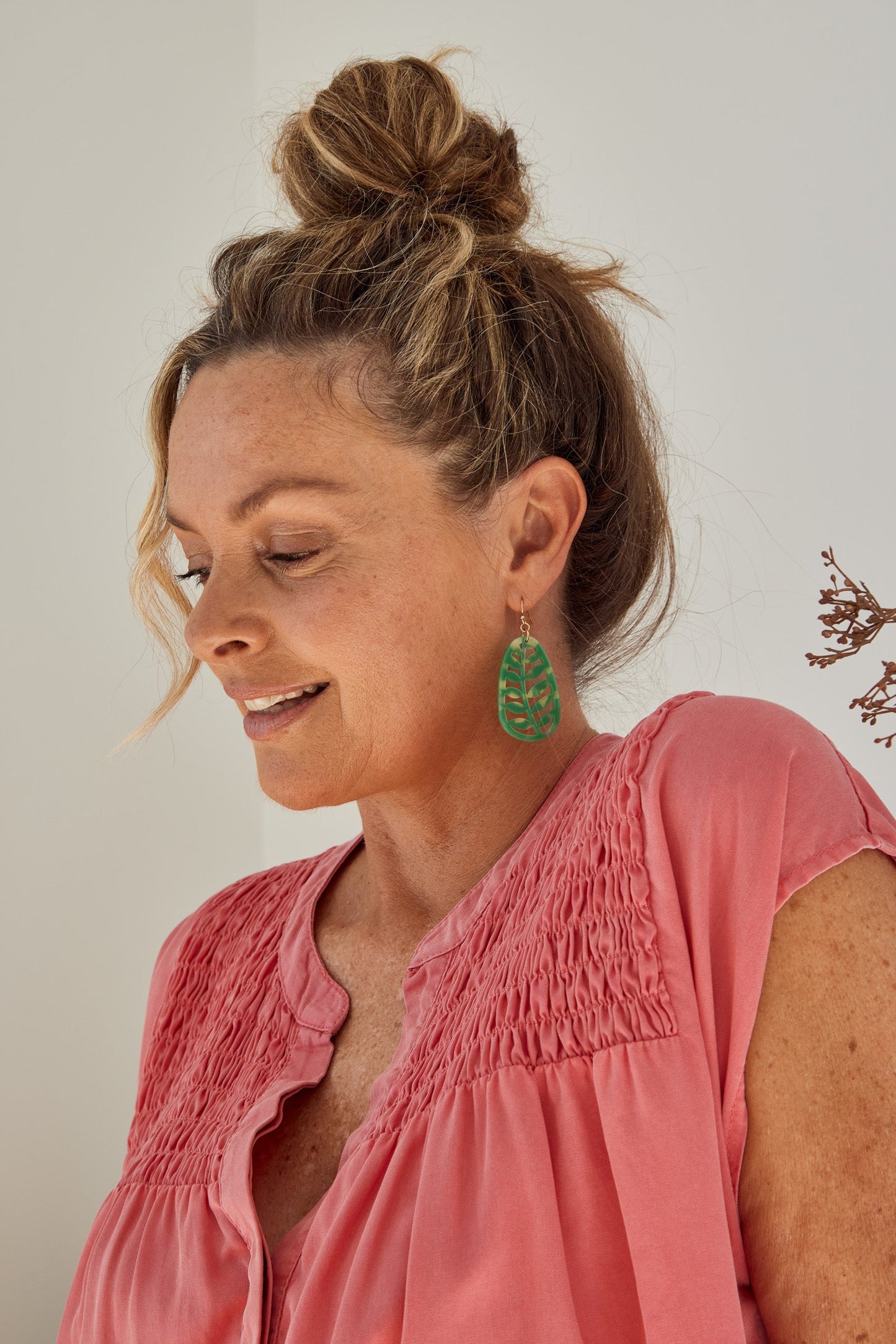 Elan Leaf Earring - eb&ive