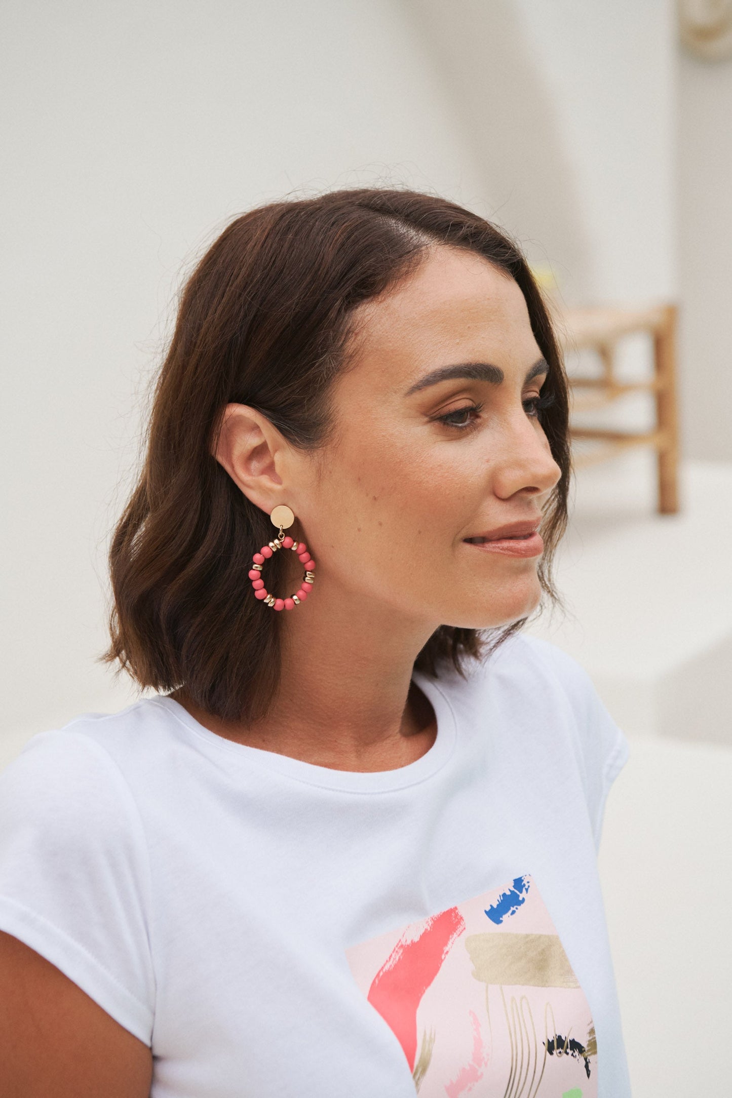 Vivid Hoop Earring - eb&ive