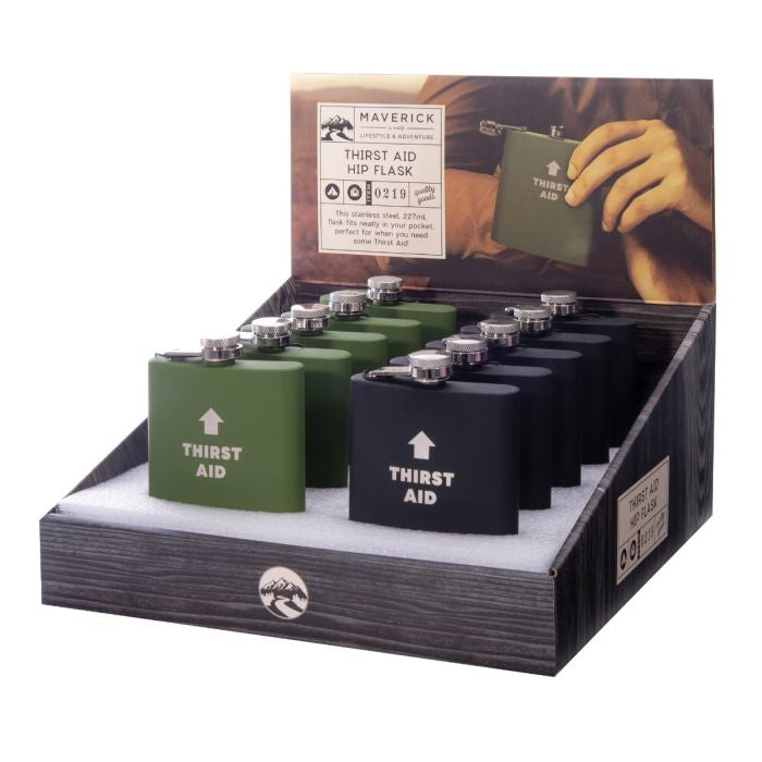 Maverick Thirst Aid Hip Flask