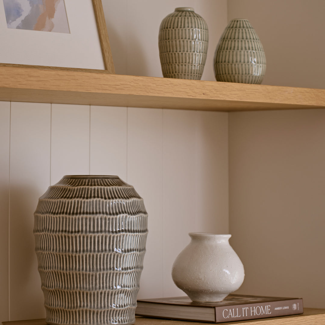 Kyoto Seafoam Tall Vase