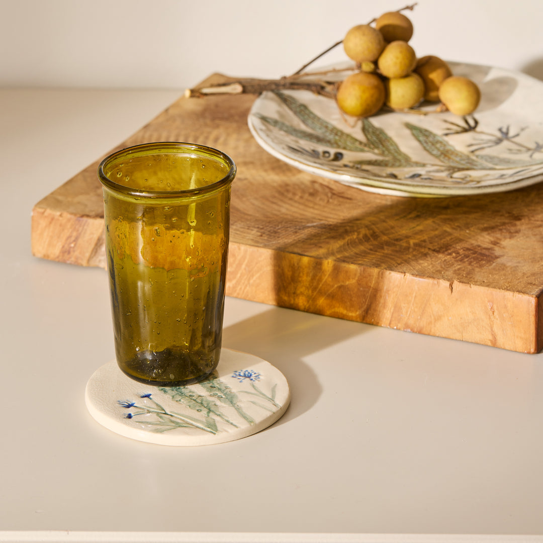 Botanical Ceramic Coaster