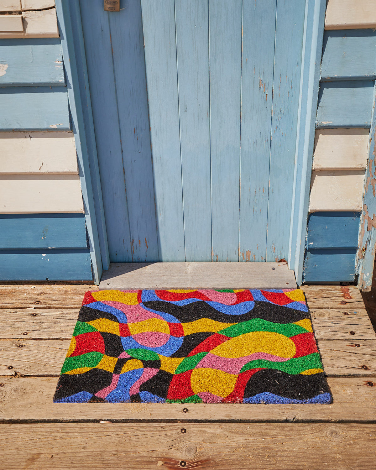 Colour Me Happy Coir Door Mat- Kip&Co