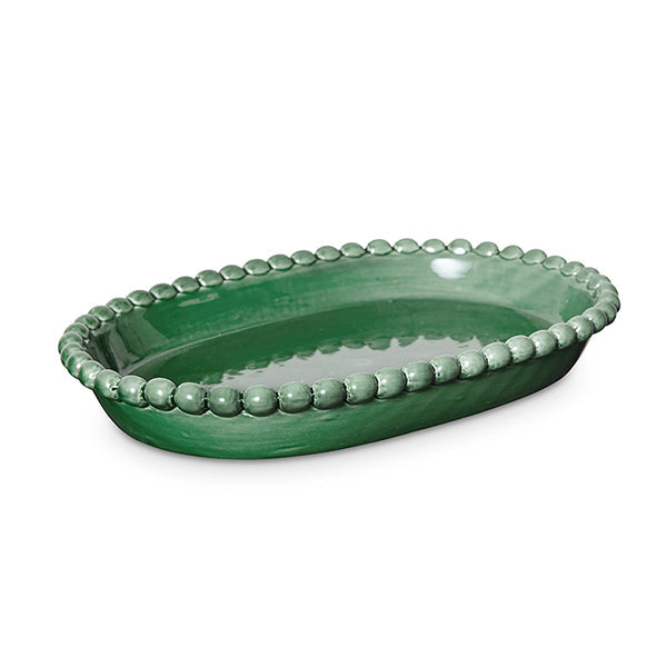 Eden Green Oval Platter - Madras Link