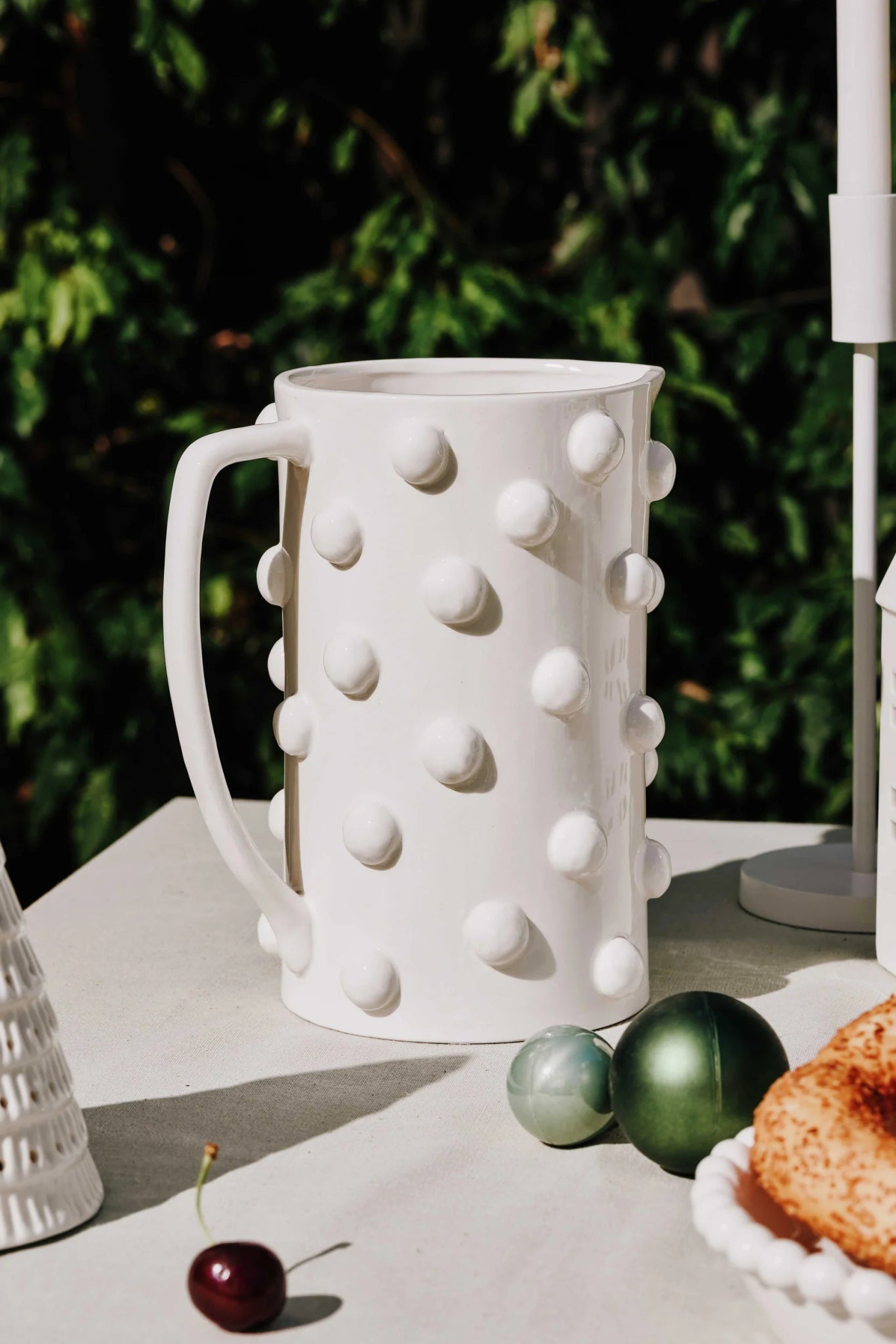 Eden White Jug - Madras Link