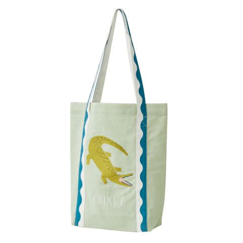 Crikey Cotton Embroidered Tote