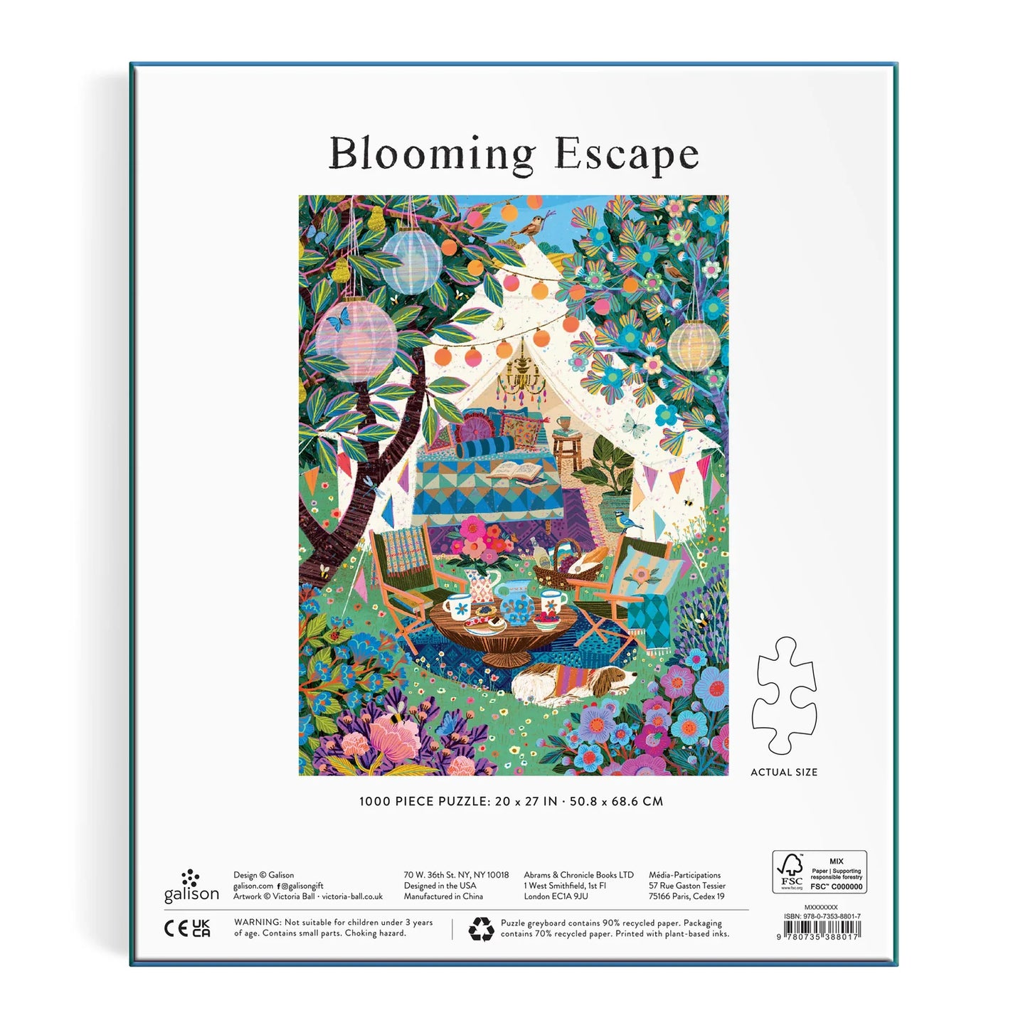 Victoria Ball Blooming Escape Puzzle
