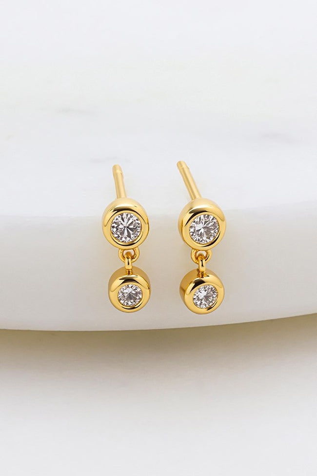 Amy Clear Crystal Earring