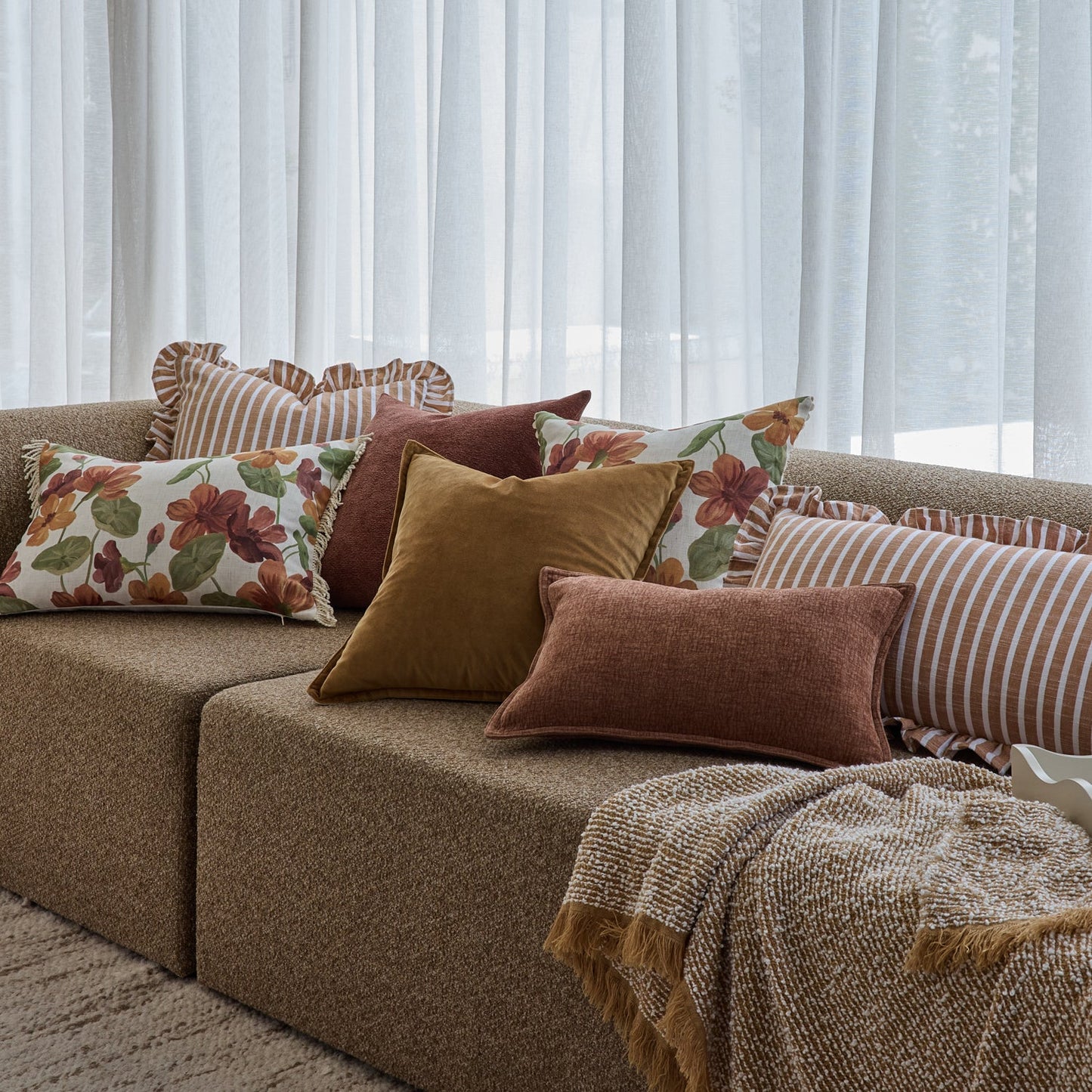 Brooklyn Russet Cushion