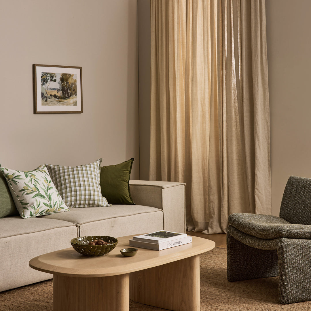 Hillside View Framed Print