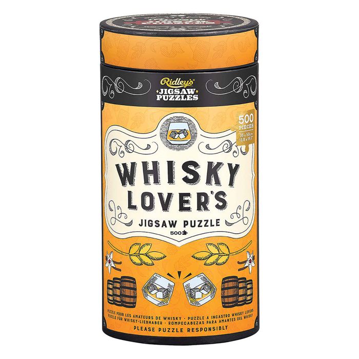 Whisky Lovers 500 Piece Jigsaw Puzzle- Ridleys