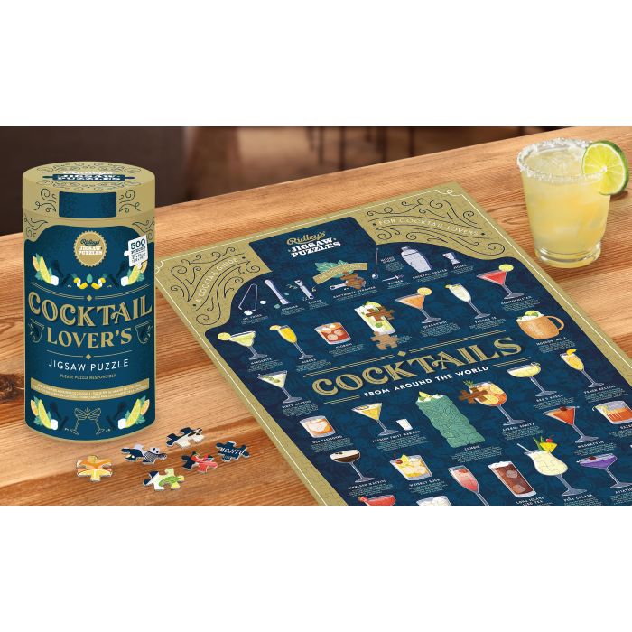 Cocktail Lover’s 500 Piece Puzzle- Ridley’s
