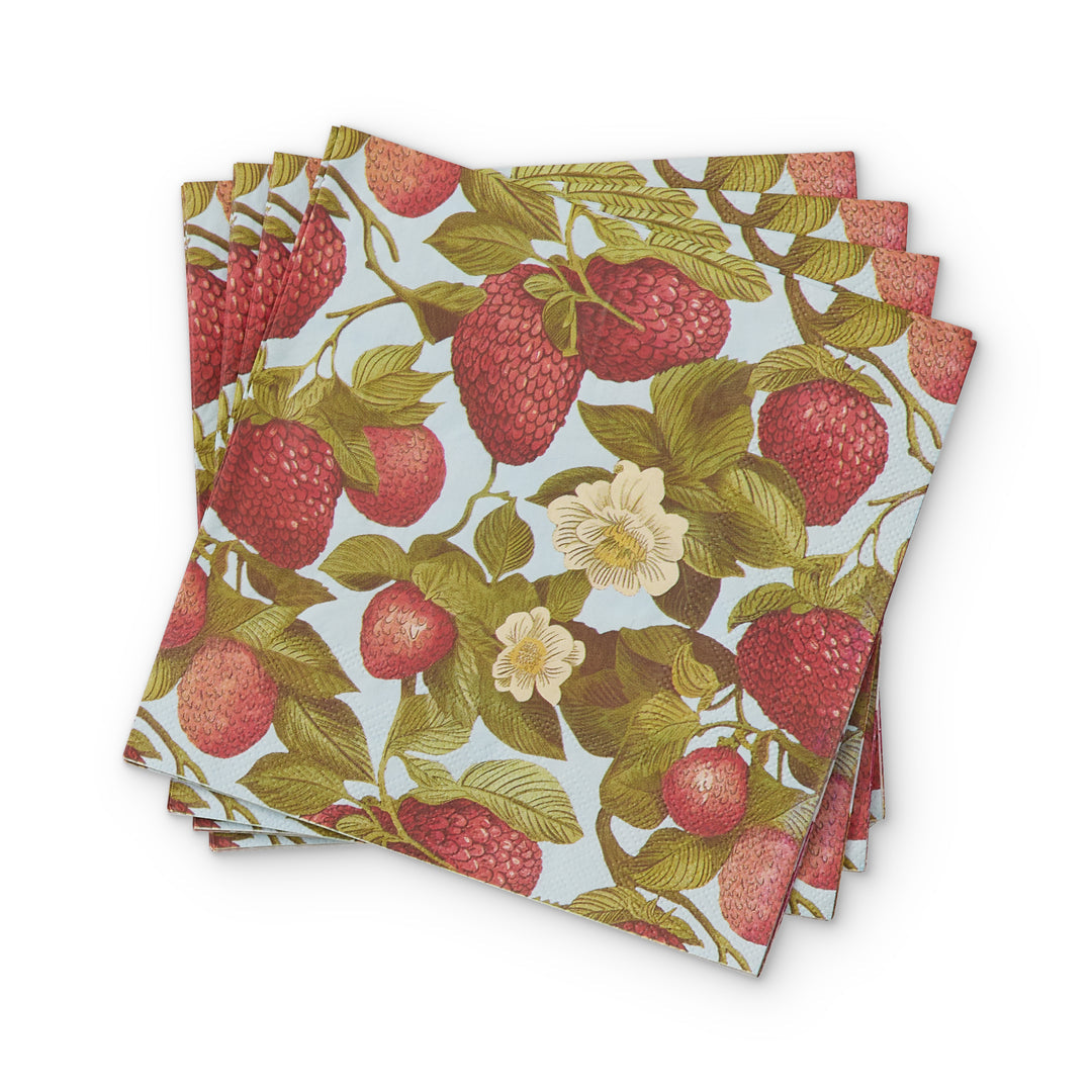 Strawberry Field Paper Napkin Set 20Pc