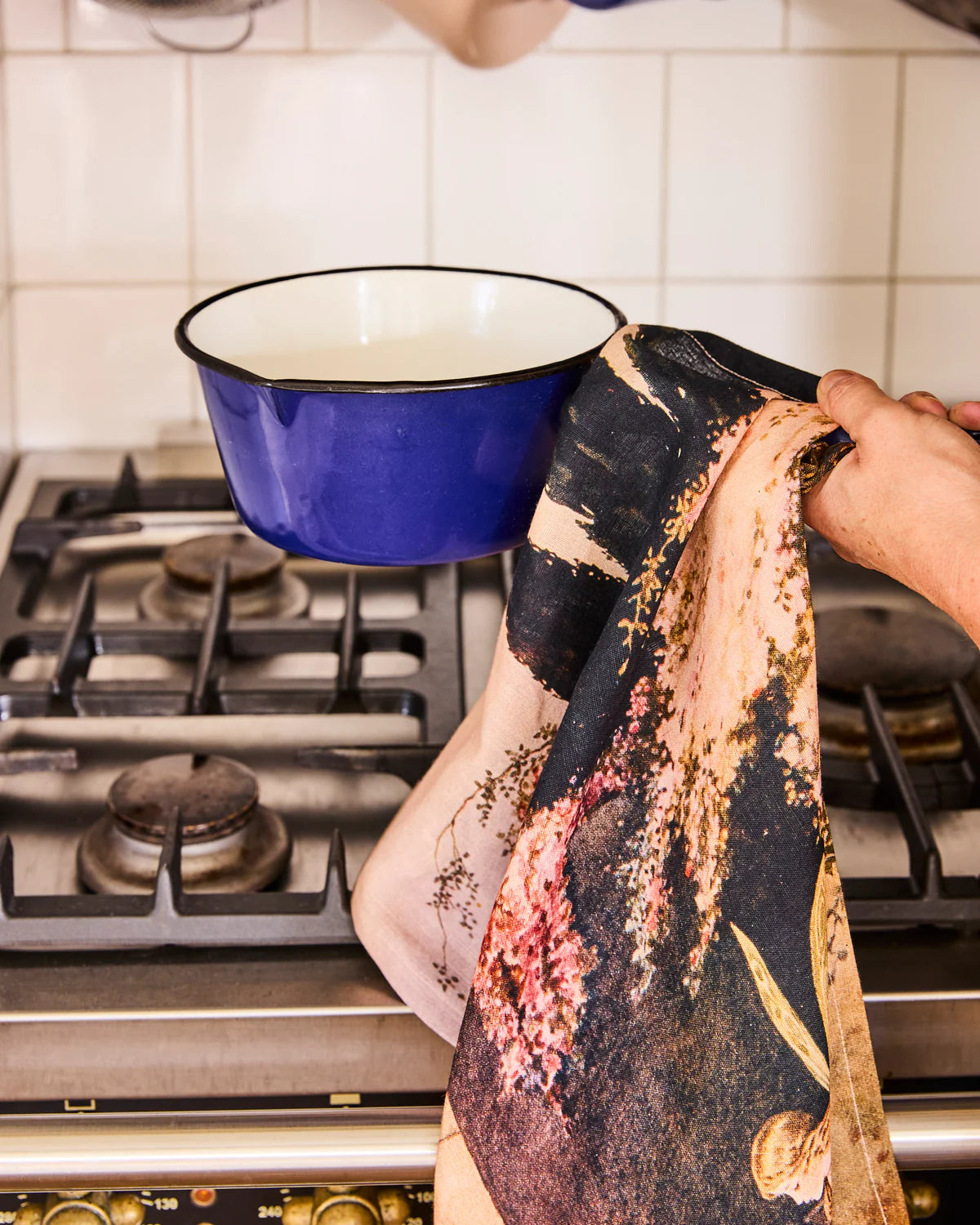 Fairyland Blossom Blowing Tea Towel