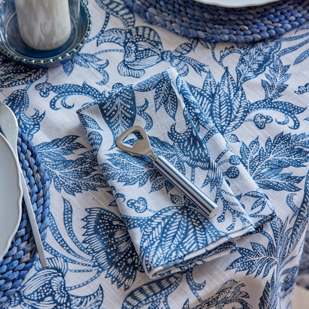 Samara Dark Blue Napkin Set/4