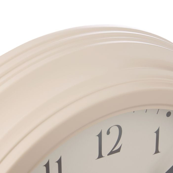 Marlow Iron Clock Cream