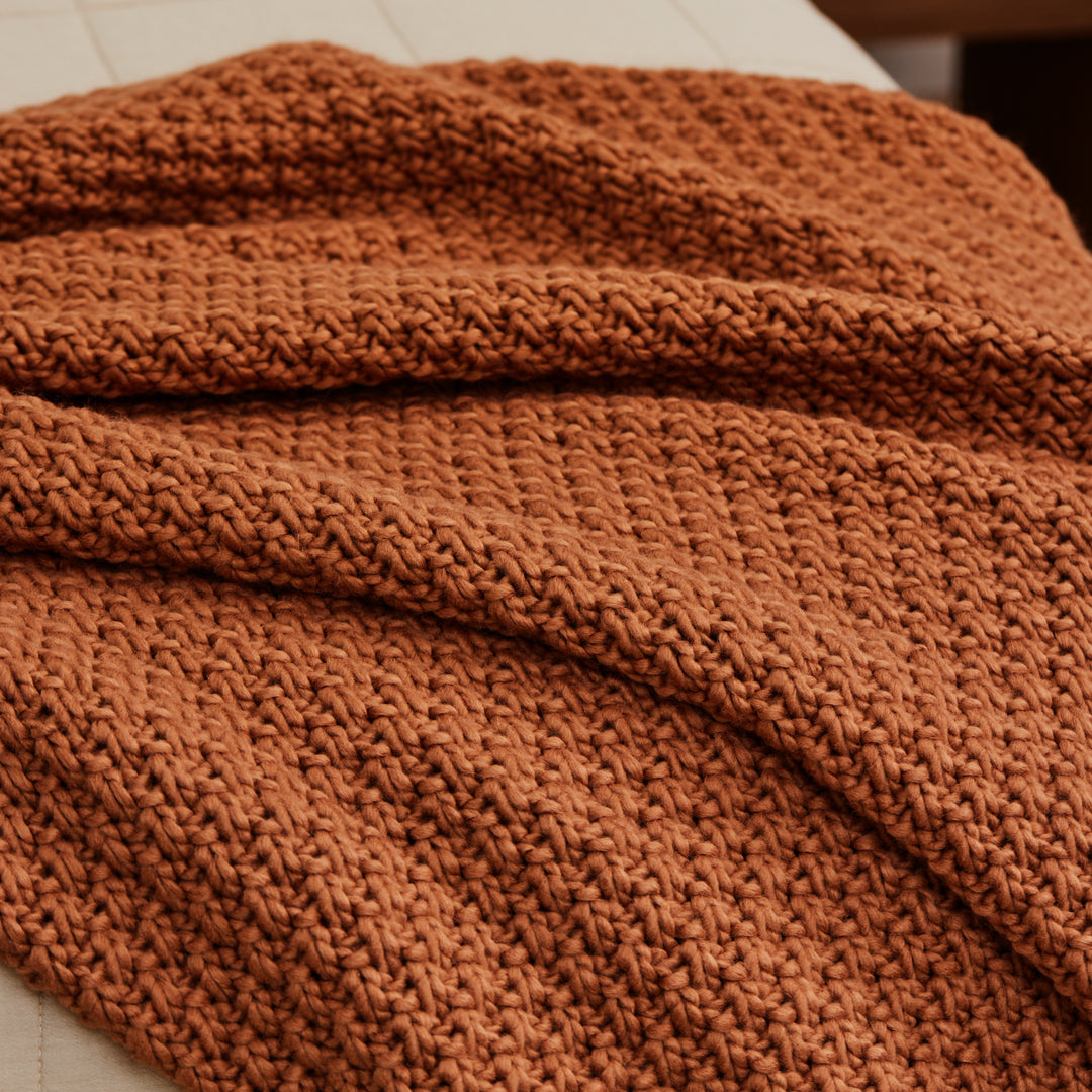 Jarah knitted Throw