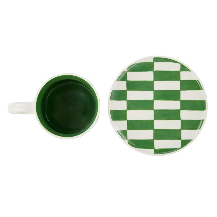 Check Mug & Plate Set - Emporium