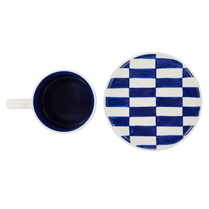 Check Mug & Plate Set - Emporium