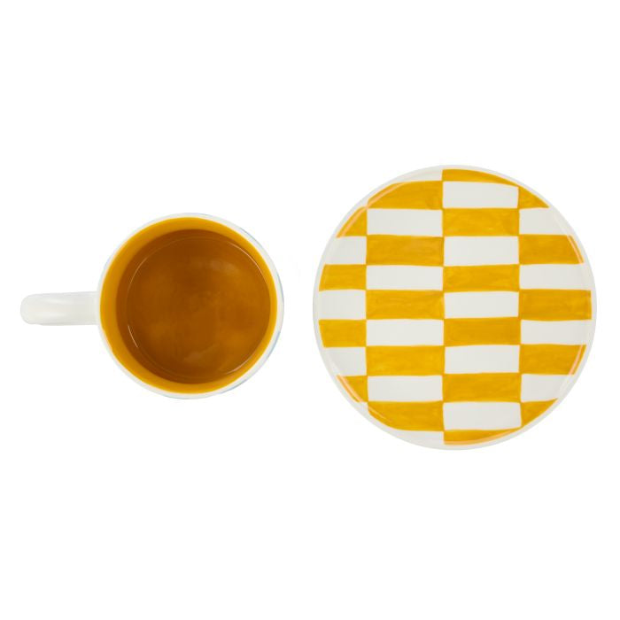 Check Mug & Plate Set - Emporium