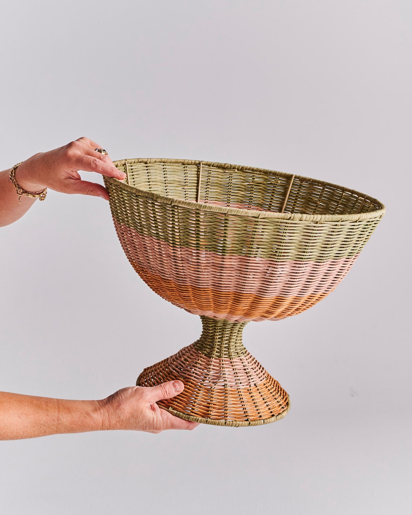 Menorca Rattan Fruit Bowl Stand - Kip&Co