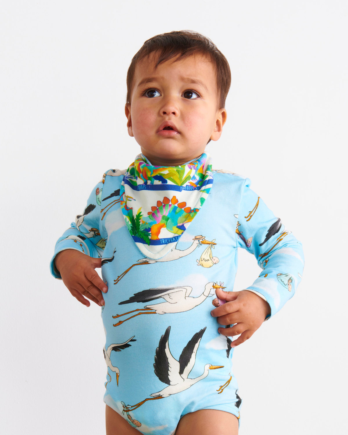 Wild One Organic Cotton Dribble Bib Set - Kip&Co