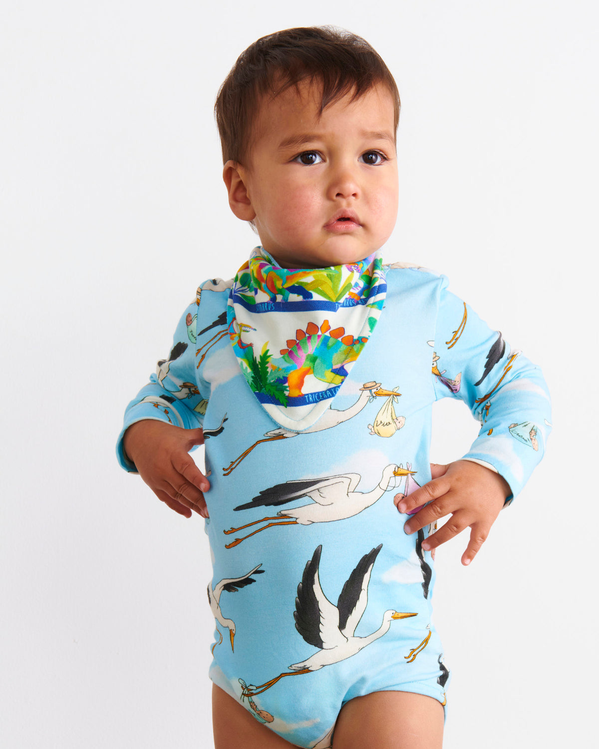 Wild One Organic Cotton Dribble Bib Set - Kip&Co
