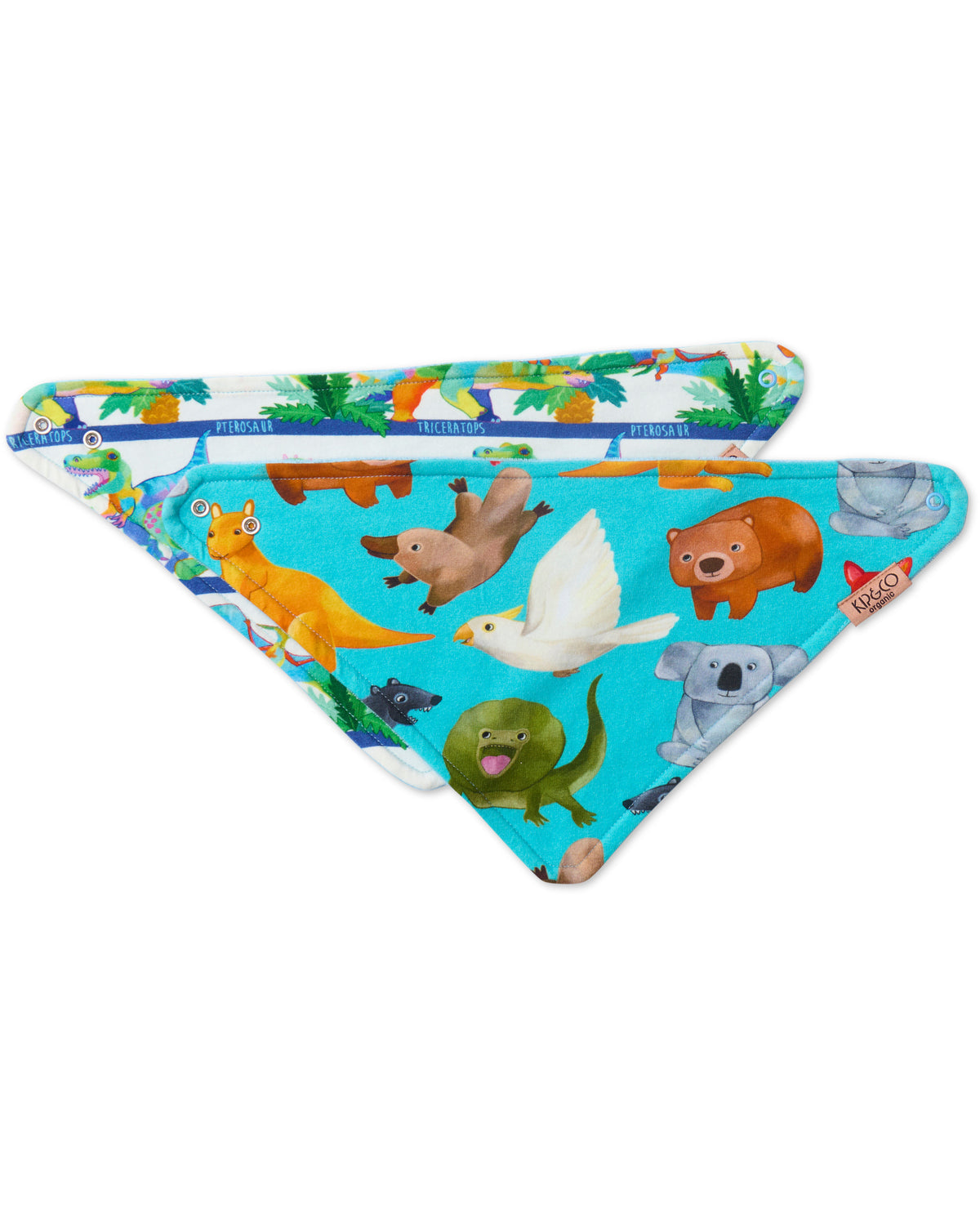 Wild One Organic Cotton Dribble Bib Set - Kip&Co