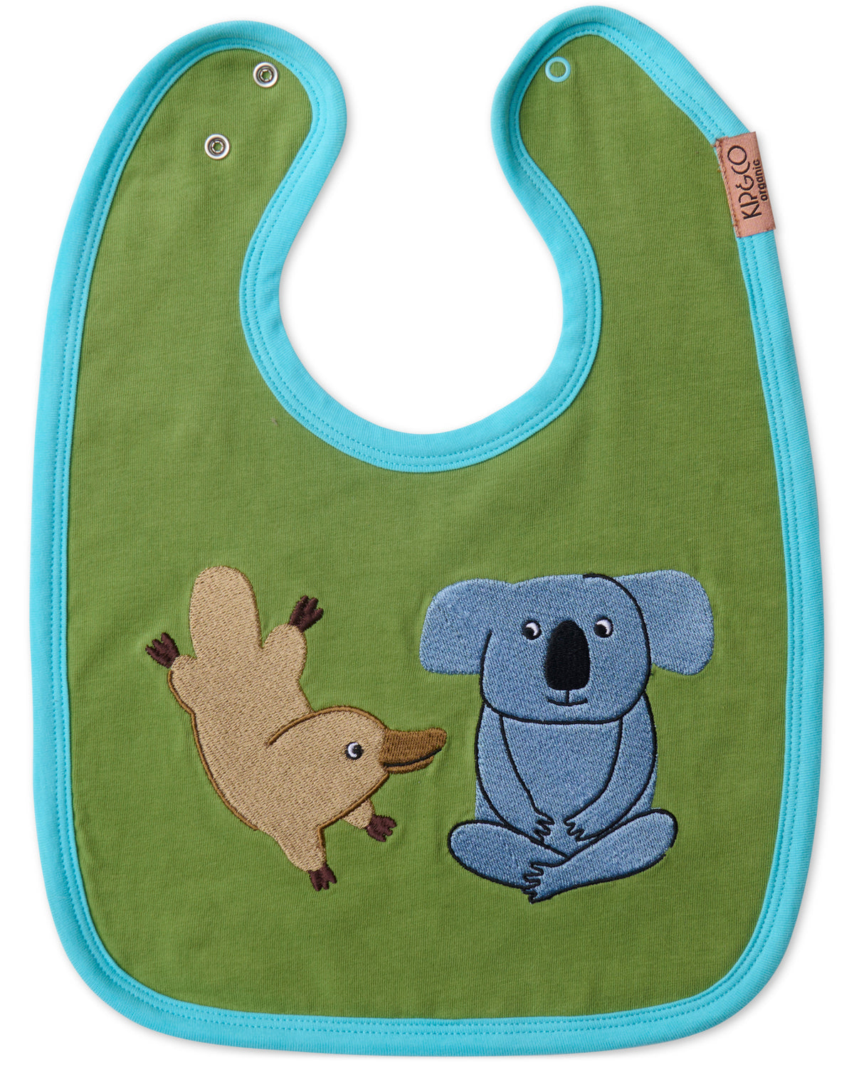 Home Among The Gum Trees Organic Cotton Bib - Kip&Co