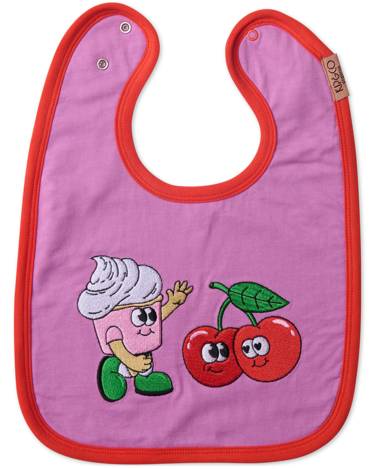 Just Dessert Organic Cotton Bib - Kip&Co
