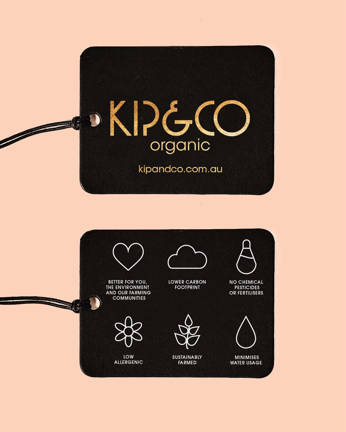 Just Dessert Organic Cotton Bib - Kip&Co