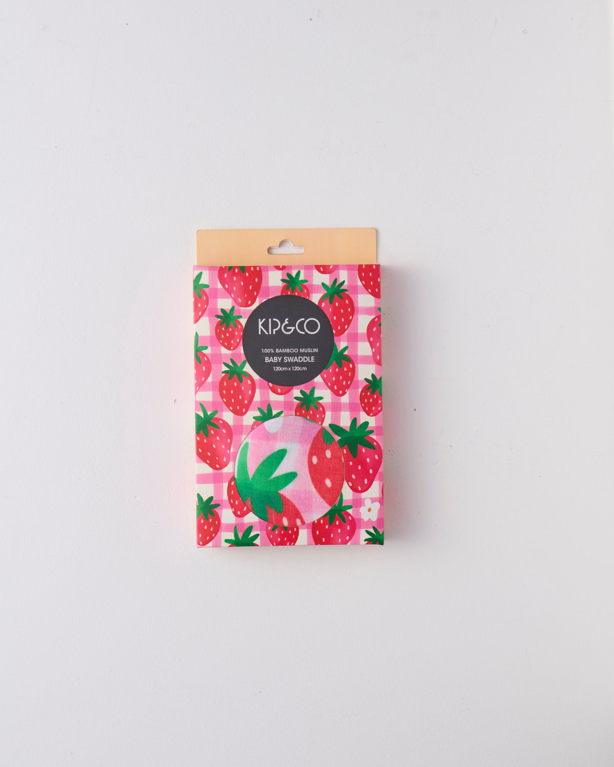 Strawberry Jam Bamboo Swaddle - Kip&Co
