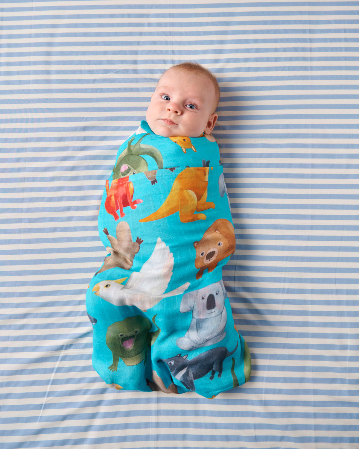Home Among The Gum Trees Bamboo Swaddle - Kip&Co