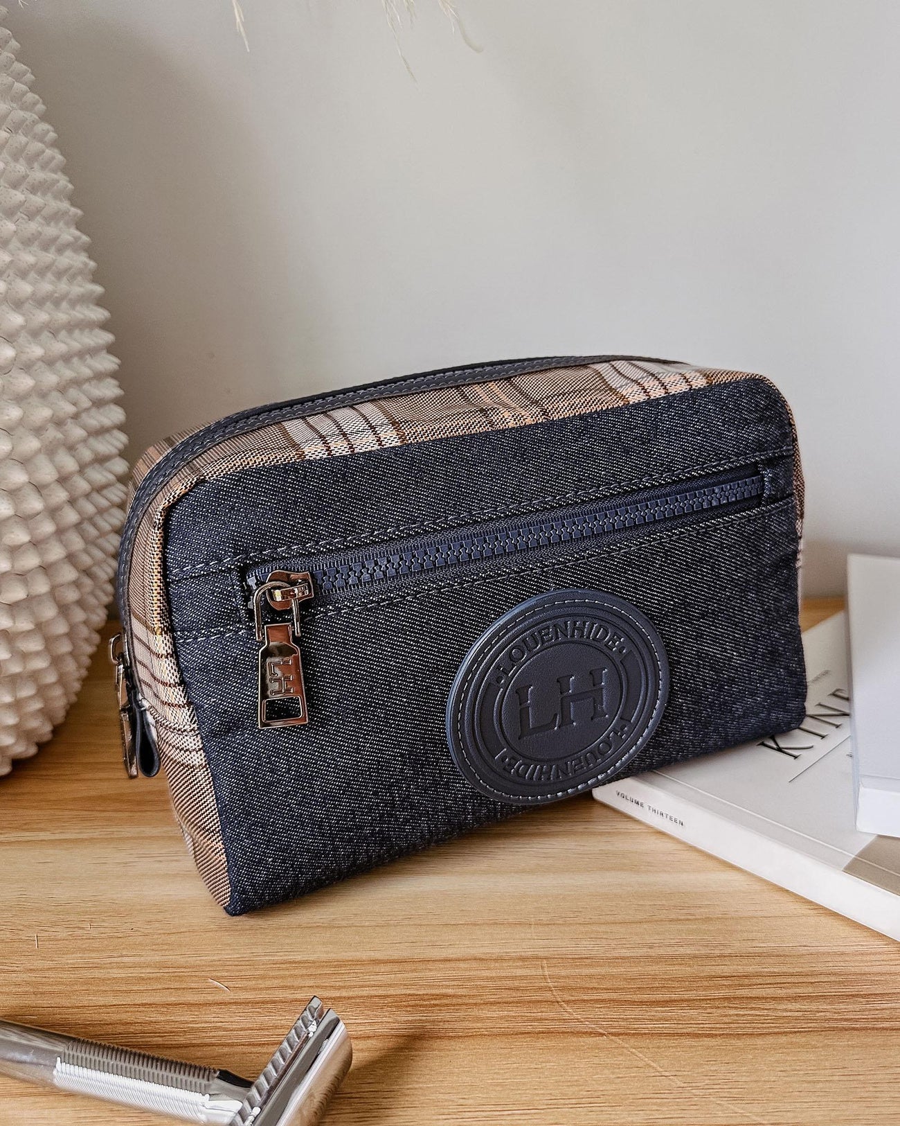 Tommy Denim Toiletries Bag