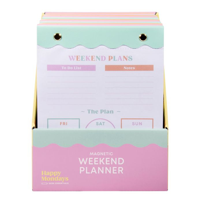 Happy Mondays Weekend Planner