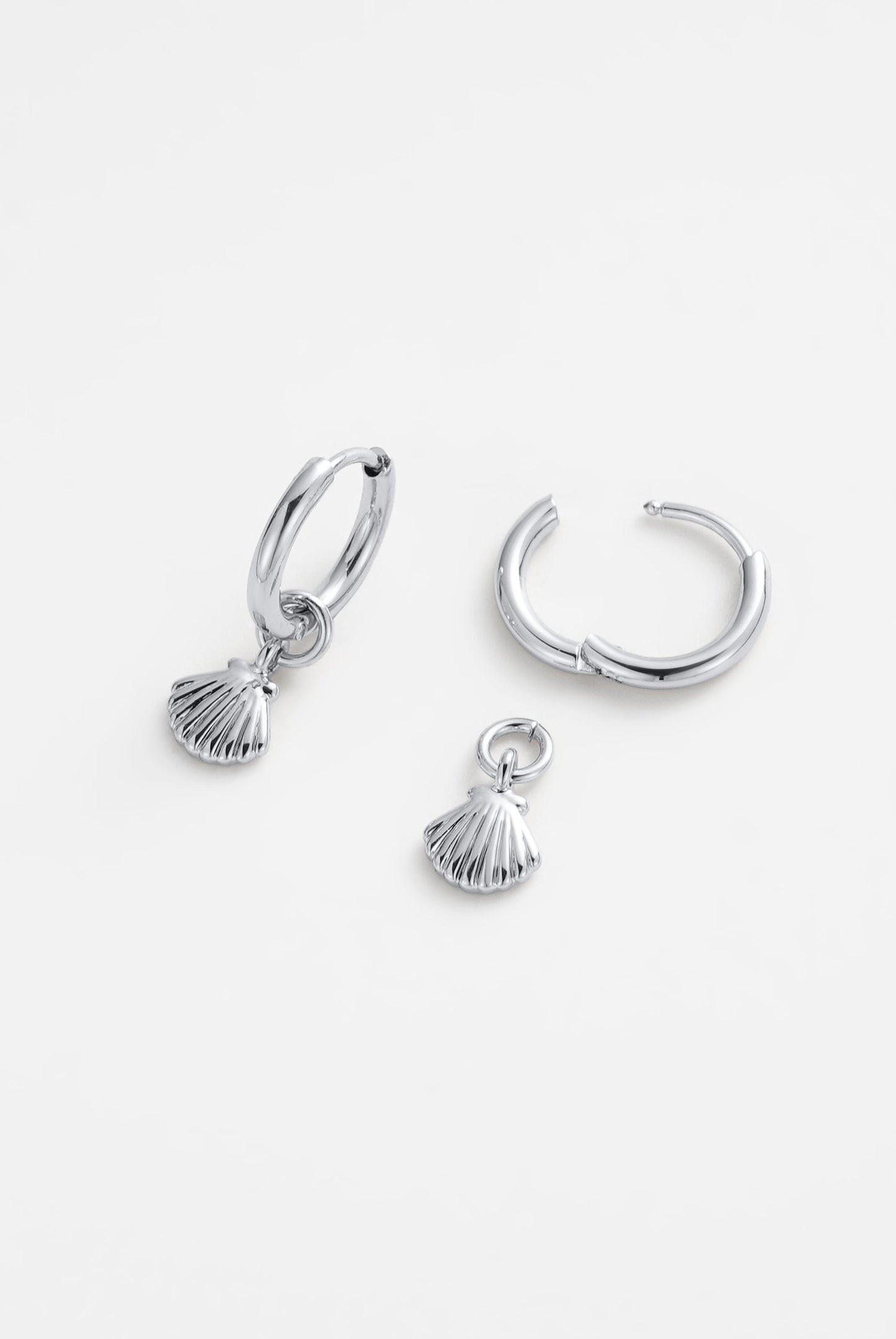 Shelly Huggie Silver
