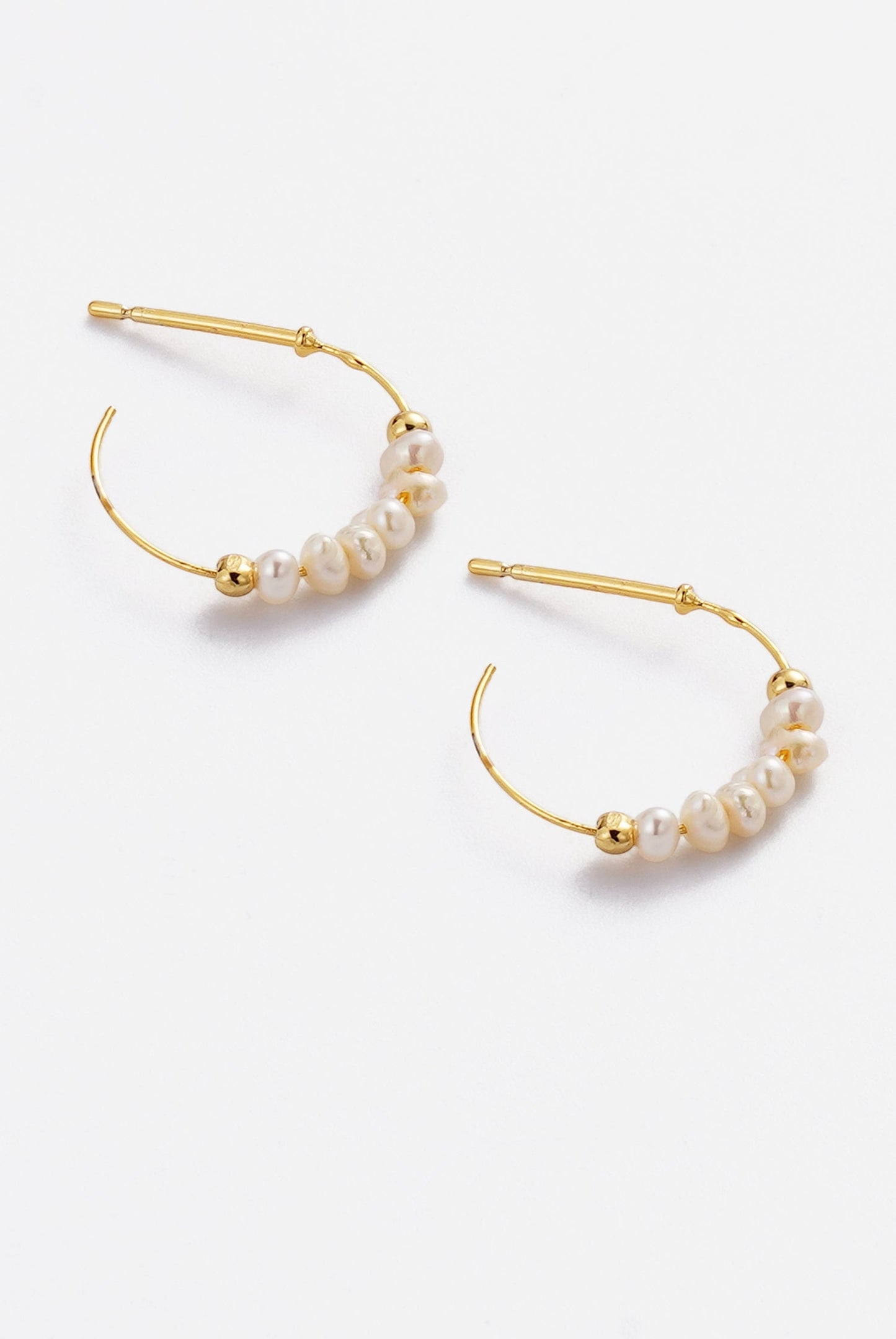 Elle Hoop Gold