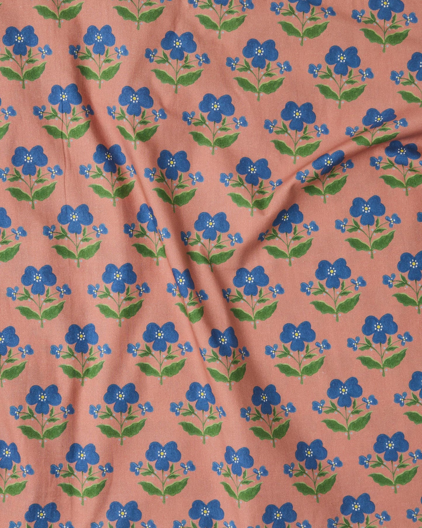 Indian Summer Rose Organic Cotton Pillowcases 2P Std Set