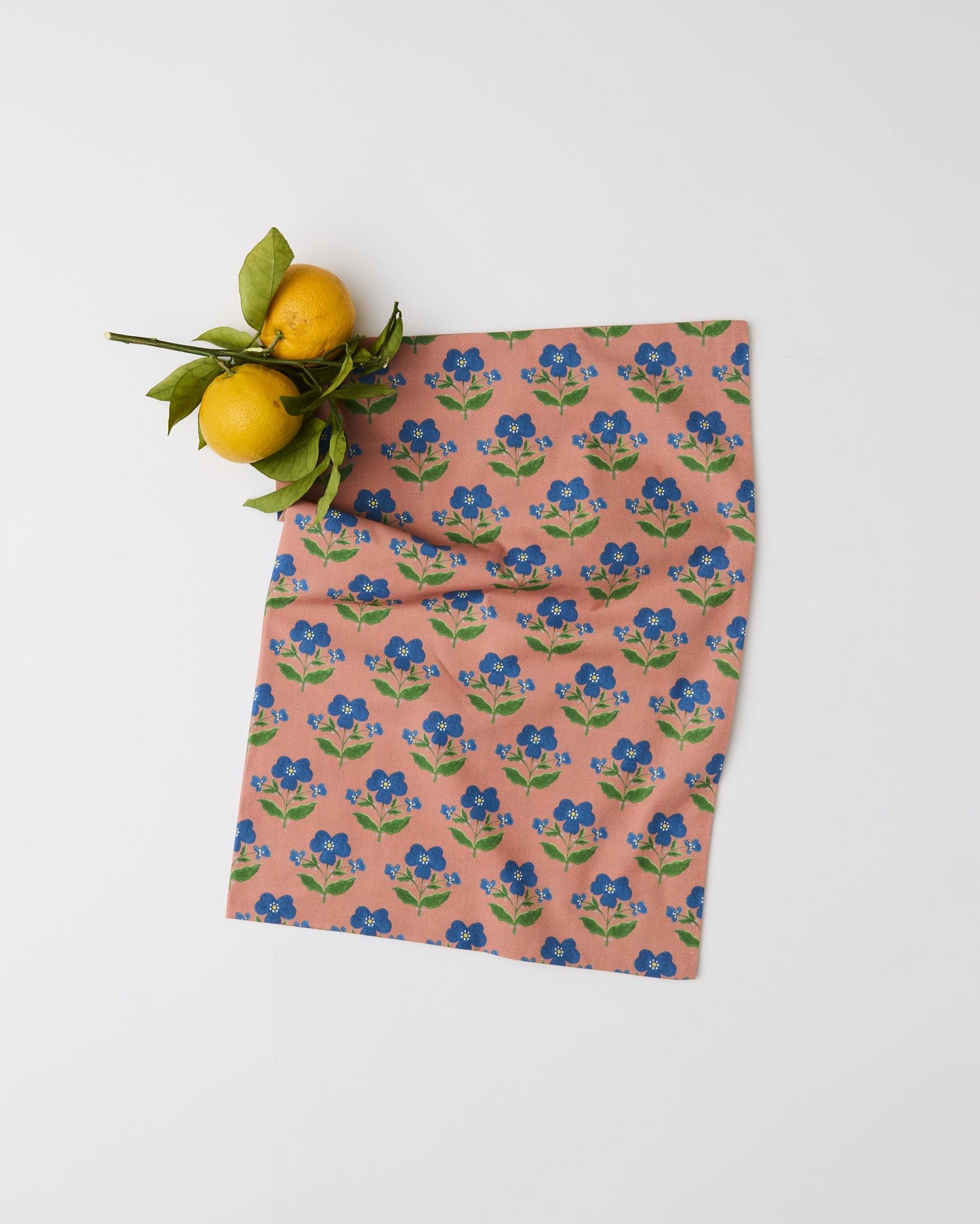 Indian Summer Rose Tea Towel